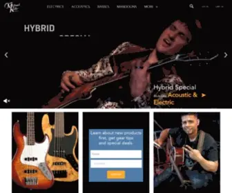 Michaelkellyguitars.com(Michael Kelly Guitars) Screenshot