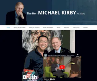 Michaelkirby.com.au(The Hon Michael Kirby AC CMG) Screenshot