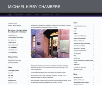 Michaelkirbychambers.com(Barristers hobart tasmania) Screenshot