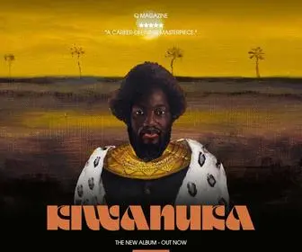 Michaelkiwanuka.com(Michael Kiwanuka) Screenshot