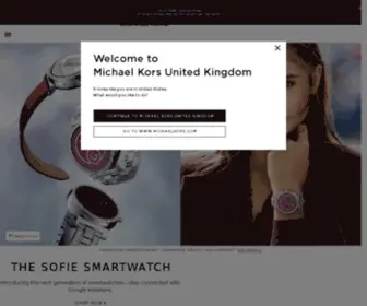 Michaelkors.co.uk(Shop Michael Kors for jet set luxury) Screenshot