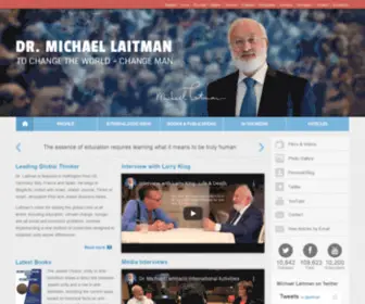 Michaellaitman.com(To Change the World) Screenshot