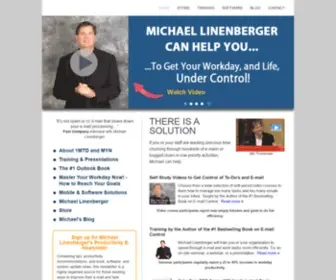 Michaellinenberger.com(Michael Linenberger's Website) Screenshot