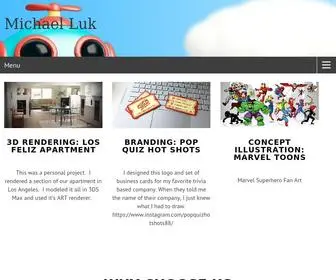 Michaelluk.com(Michael Luk) Screenshot