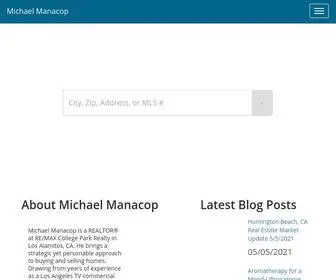 Michaelmanacop.com(Michael Manacop) Screenshot
