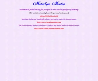 Michaelmandeville.com(MetaSyn Media Master Access) Screenshot