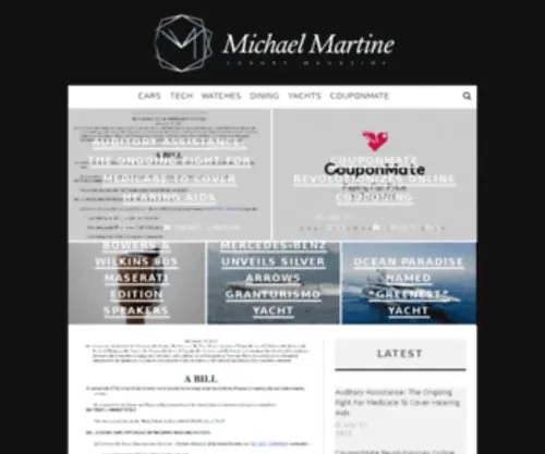 Michaelmartine.com(Michaelmartine) Screenshot