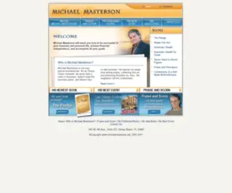 Michaelmasterson.net(Michael Masterson) Screenshot