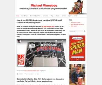 Michaelminneboo.nl(Freelance journalist en audiovisueel programmamaker) Screenshot