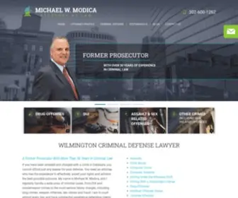 Michaelmodicalaw.com(Wilmington Criminal Defense Lawyer) Screenshot