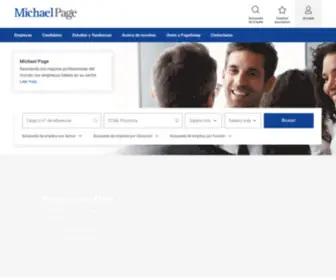 Michaelpage.com.pe(Consultora de recursos humanos y selección de personal) Screenshot