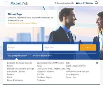 Michaelpage.com.tr(İşe Alım Danışmanlığında Lider Firma) Screenshot
