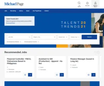 Michaelpage.com.vn(Jobs and Recruitment Agency) Screenshot