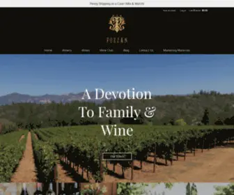 Michaelpozzanwinery.com(Michaelpozzanwinery) Screenshot