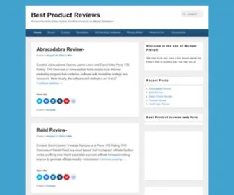 Michaelprevatt.com(Best Product Reviews) Screenshot