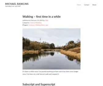 Michaelrawlins.co.uk(Doh) Screenshot
