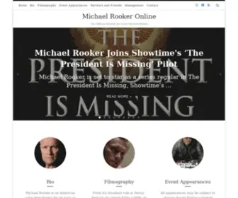 Michaelrookeronline.com(Michael Rooker Online) Screenshot