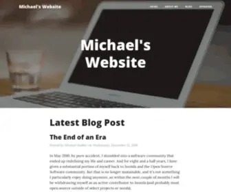 Michaels.website(Michael's Website) Screenshot