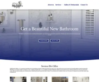 Michaelsbaths.com(Louis Bathroom Designers & Remodeling Contractor) Screenshot