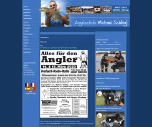 Michaelschloegl.de(Angelschule) Screenshot