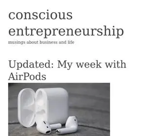 Michaelschneider.com(Conscious entrepreneurship) Screenshot