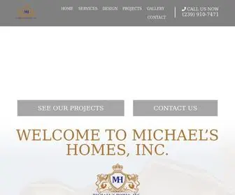 Michaelshomesinc.com(Michael's Homes Inc) Screenshot