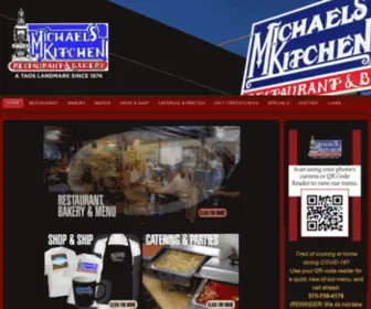 Michaelskitchen.com(Michael's Kitchen Restaurant and Bakery) Screenshot