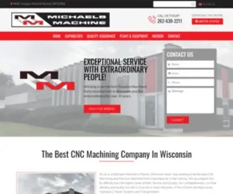 Michaelsmachine.com(Michaels Machine in Wisconsin) Screenshot