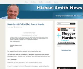 Michaelsmithnews.com(Michael smith) Screenshot