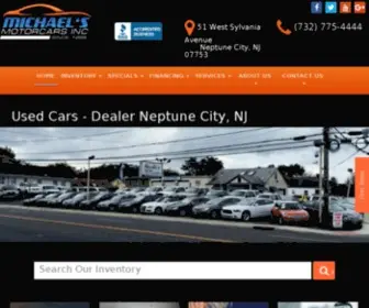Michaelsmotorcars.net Screenshot