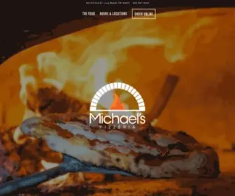 Michaelspizzeria.com(Michael's Pizzeria) Screenshot