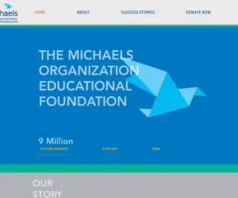 Michaelsscholars.com(Michaels Foundation) Screenshot