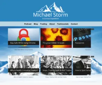 Michaelstorm.org(Michael Storm) Screenshot