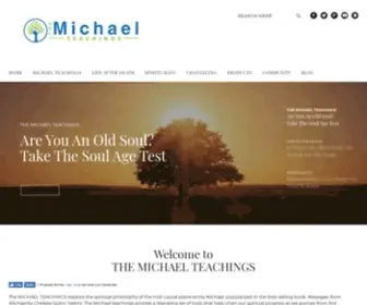 Michaelteachings.com(The Michael Teachings) Screenshot