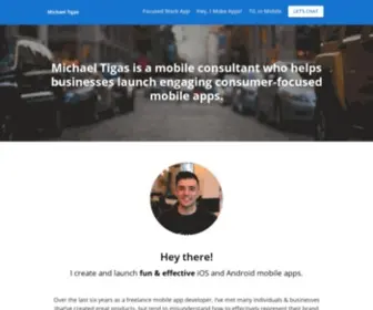 Michaeltigas.com.au(Michael Tigas) Screenshot