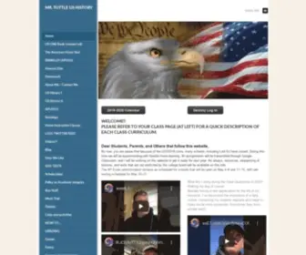 Michaeltuttle.net(Tuttle US History) Screenshot