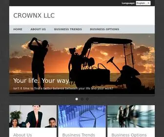 MichaelwangGlobal.com(CROWNX LLC) Screenshot