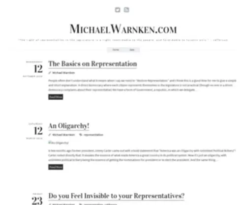 Michaelwarnken.com(MichaelWarnken) Screenshot