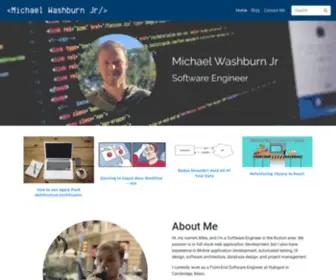 Michaelwashburnjr.com(Michael Washburn Jr) Screenshot