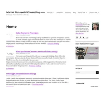 Michalguzowski.pl(CEO-Refleksje) Screenshot