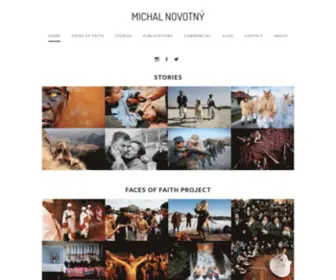 Michalnovotny.com(Photographer Michal Novotný) Screenshot