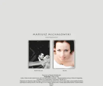 Michalowski.net.pl(Profesjonalna fotografia ślubna) Screenshot