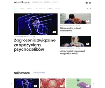 Michalpasterski.pl(Blog o rozwoju osobistym) Screenshot