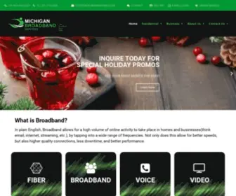 Michbbs.com(Michigan Broadband Services) Screenshot