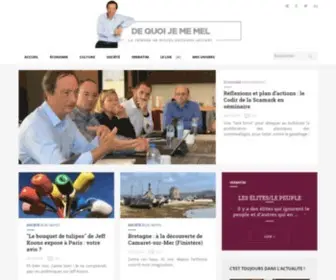Michel-Edouard-Leclerc.com(Bienvenue sur la Tribune de Michel) Screenshot