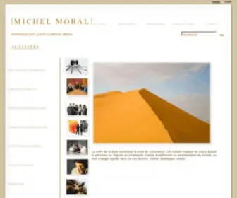 Michel-Moral.com(BIENVENUE SUR LE SITE DE MICHEL MORAL) Screenshot