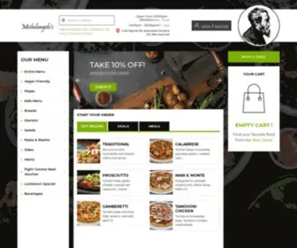 Michelangelos.com.au(Michelangelo’s) Screenshot