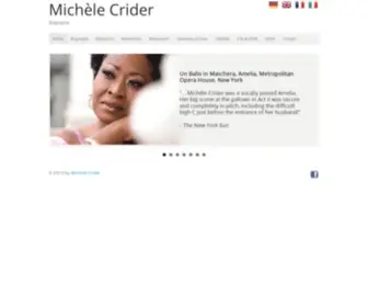 Michele-Crider.com(Michèle Crider) Screenshot