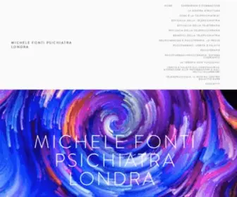 Michelefontipsichiatralondra.com(MICHELE FONTI PSICHIATRA LONDRA) Screenshot