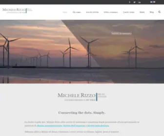 Michelerizzolaw.com(Michele Rizzo) Screenshot